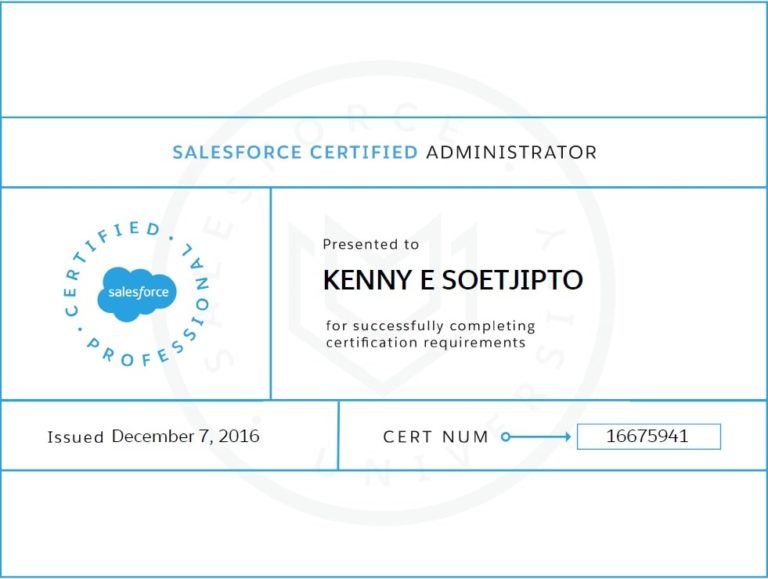 Salesforce Administrator