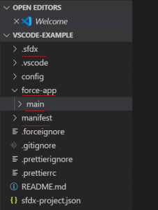 vscode file structure